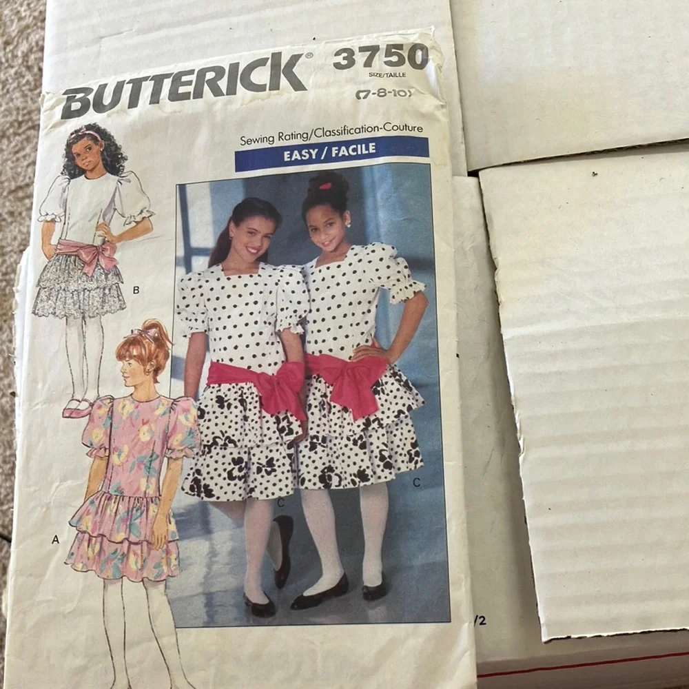 Butterick vintage children’s pattern